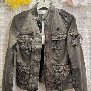 Women's Olive Utility Jacket